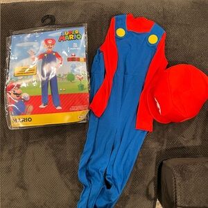 Mario Costume 3T-4T